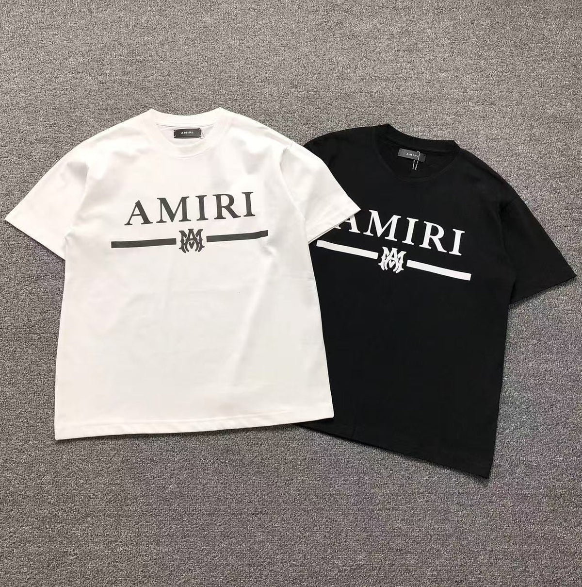 Camisa Amiri MA Bar Logo — frente