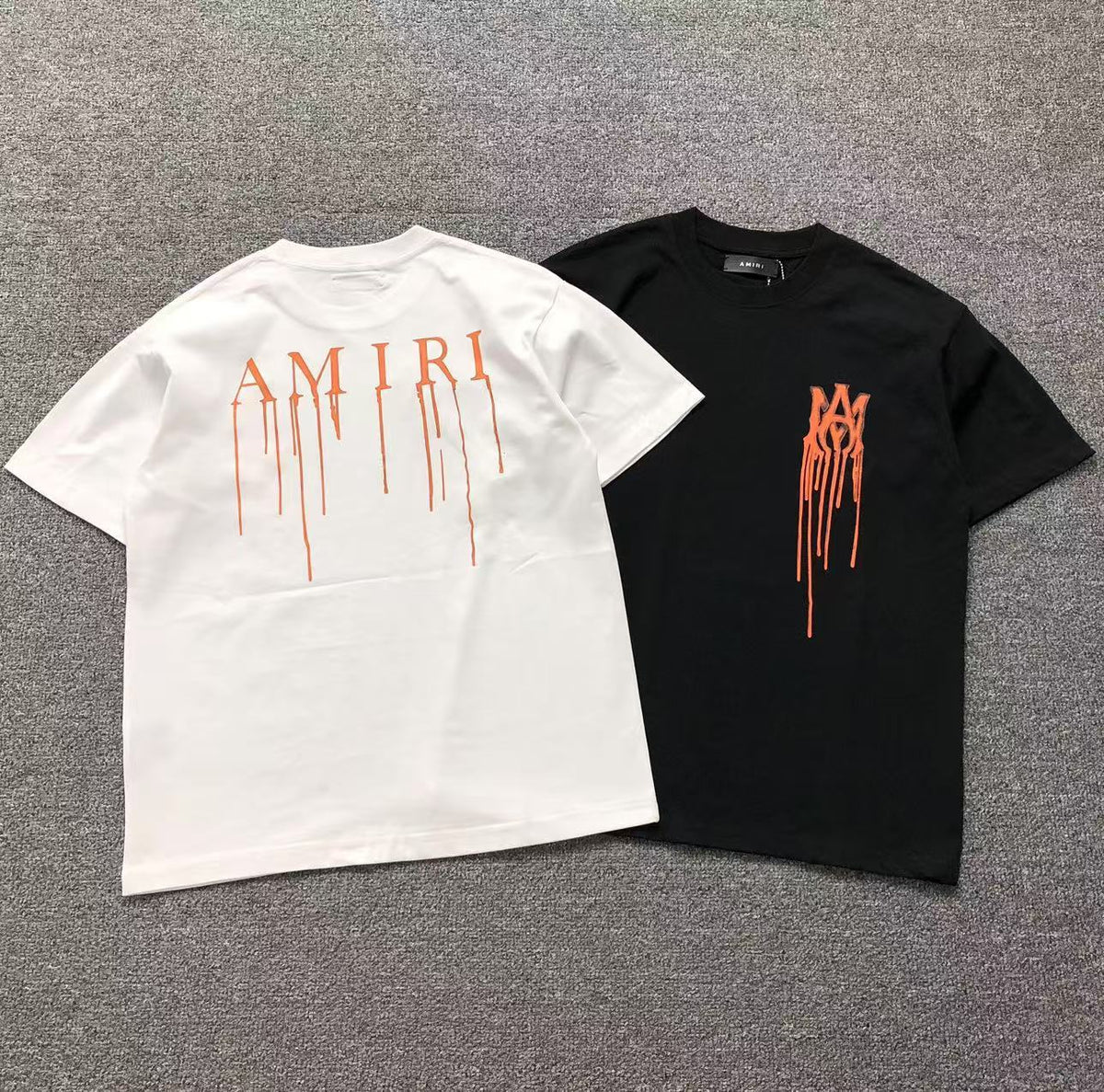 Camisa Amiri Paint Drip — frente