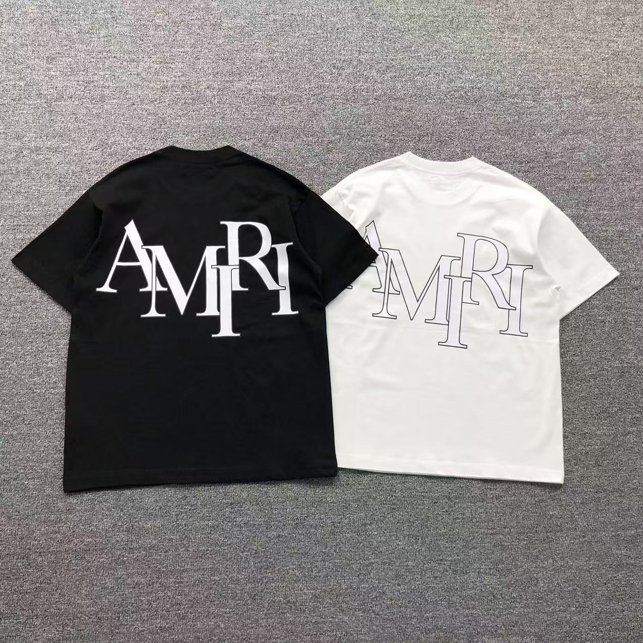 Camisa Amiri Stacked Logo — costa