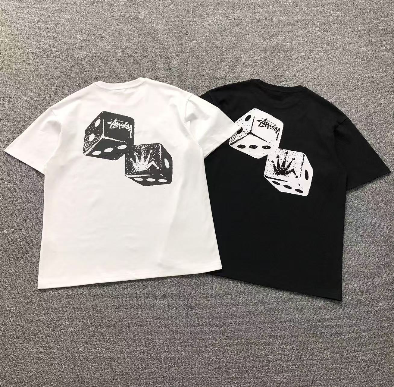 Camisa Stussy Crown Dice — costa