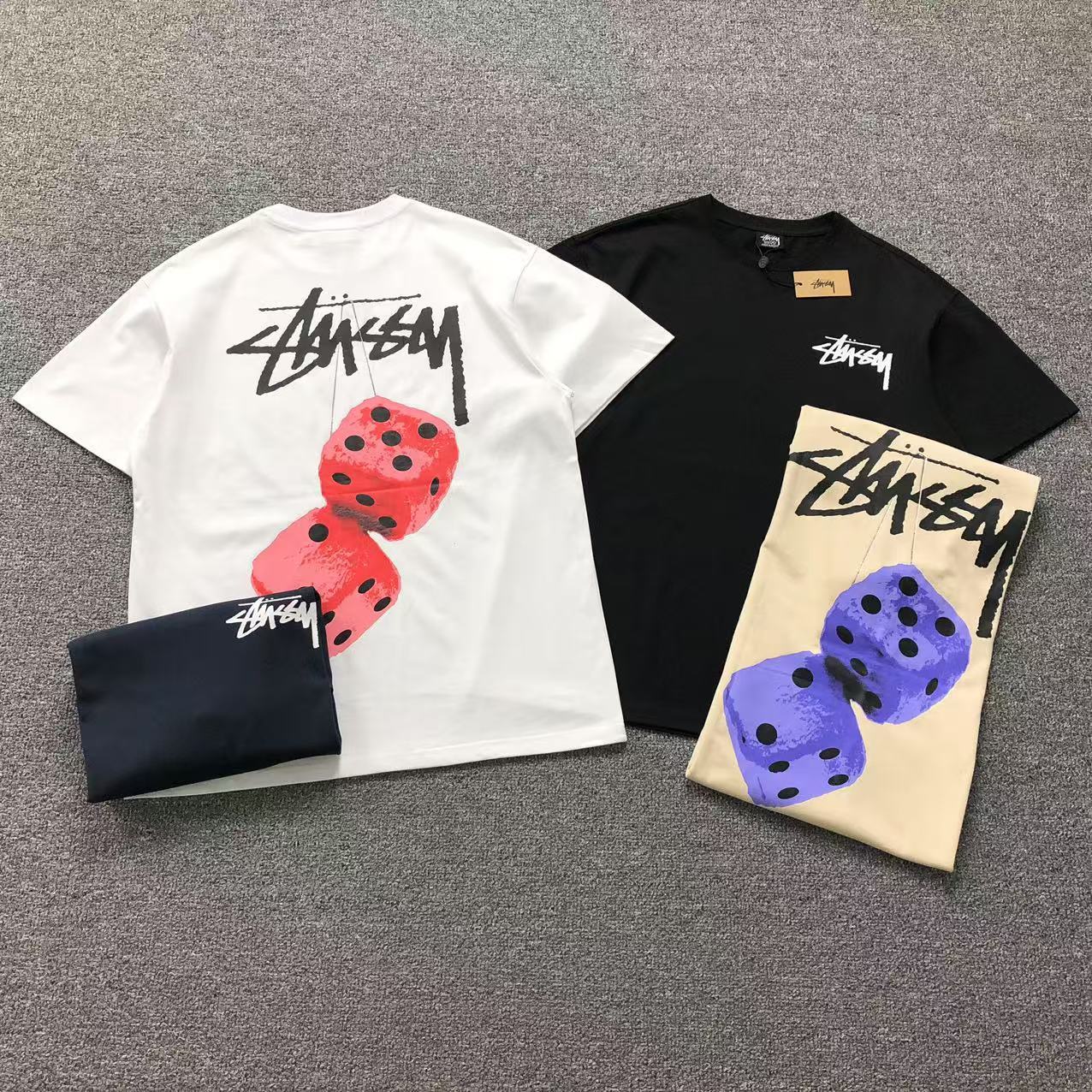 Camisa Stussy Dice Drop — costa