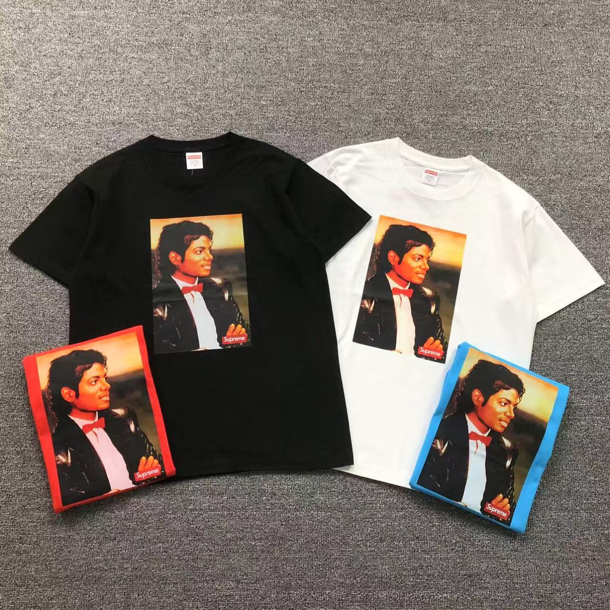 Camisa Supreme MJ Portrait — frente