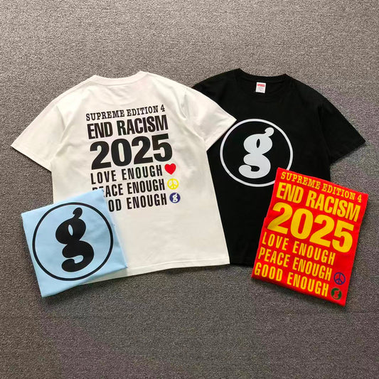 Camisa Supreme End Racism Edition 4 — frente