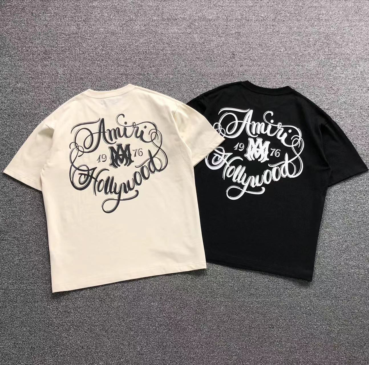 Camisa Amiri Hollywood Script — costa