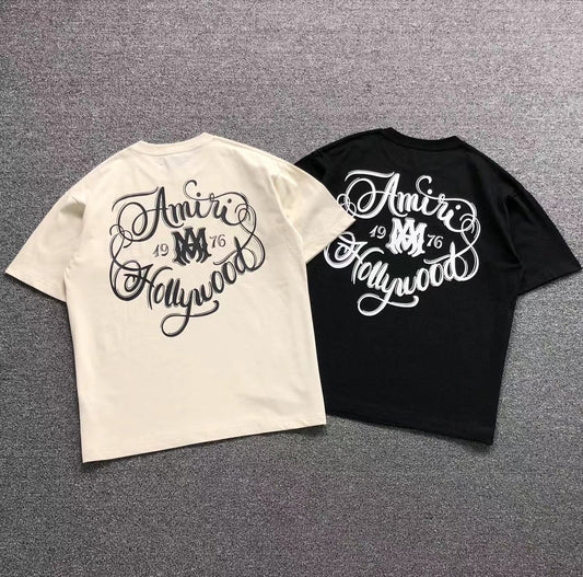 Camisa Amiri Hollywood Script — costa