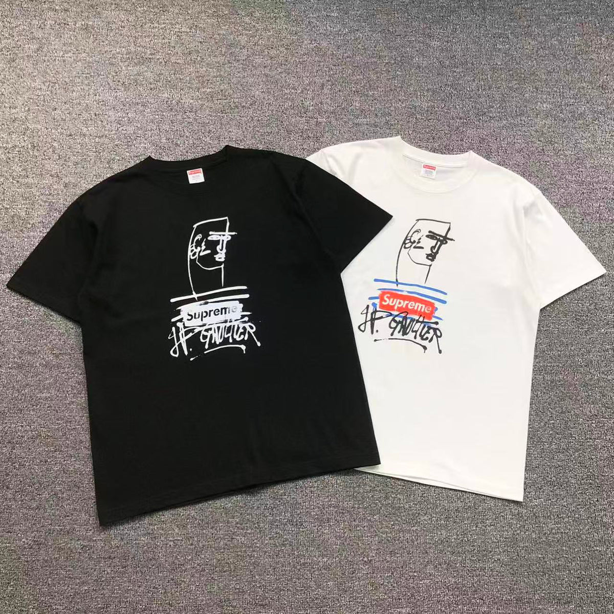 Camisa Supreme Gaultier Sketch — frente