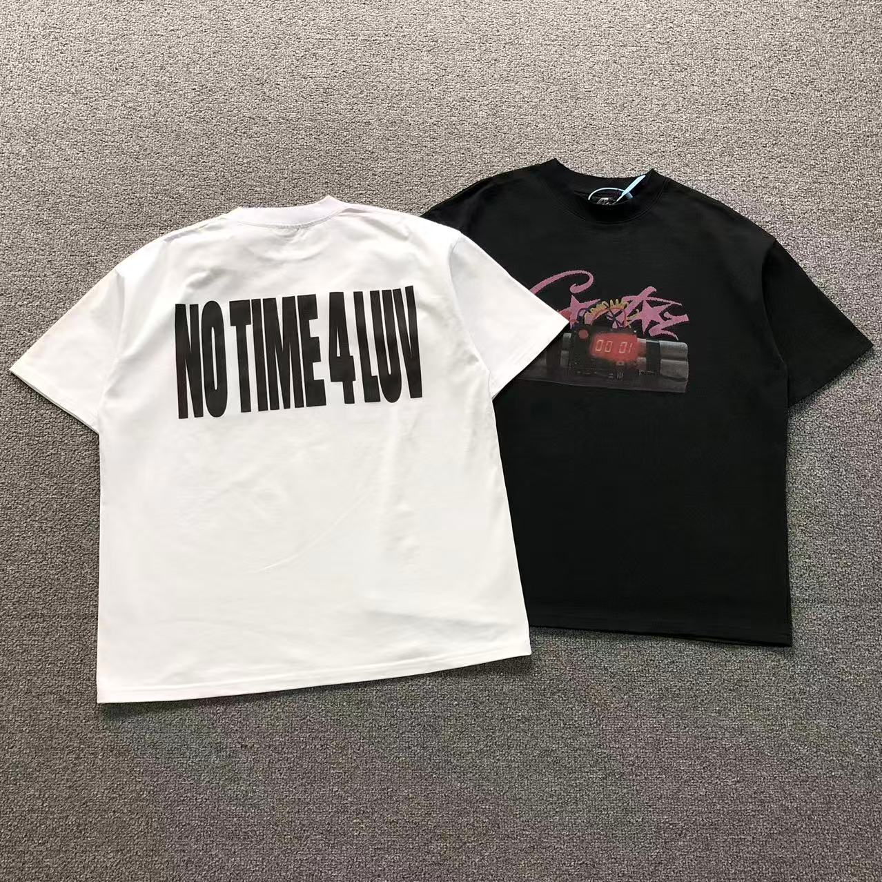 Camisa Corteiz No Time 4 Luv — frente