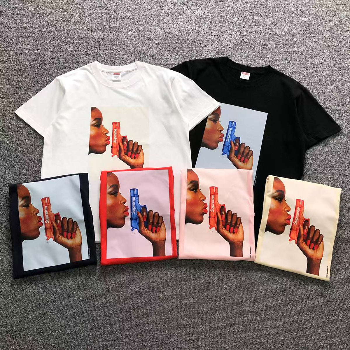 Camisa Supreme Kiss of Death — frente