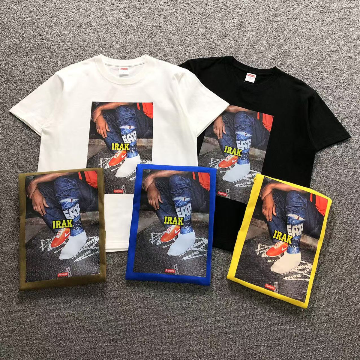 Camisa Supreme Irak Photo — frente