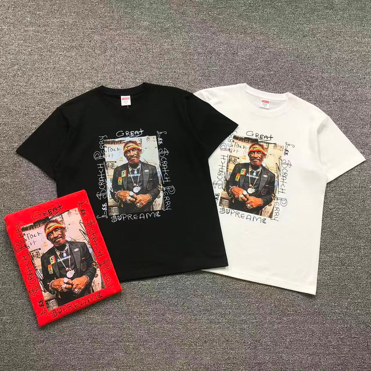 Camisa Supreme Lee Scratch Perry — frente