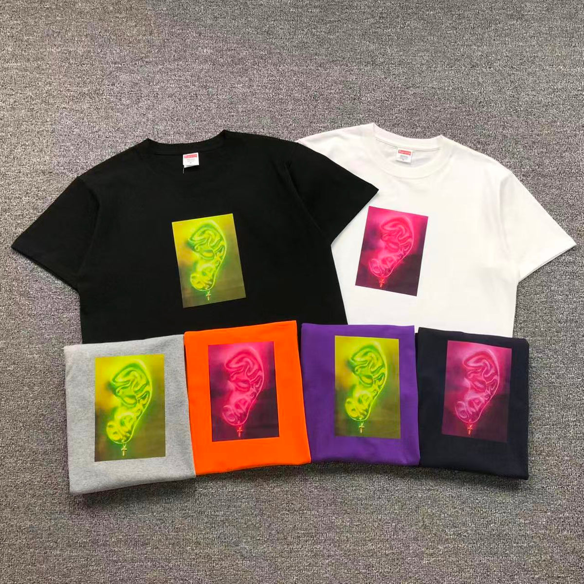 Camisa Supreme Neon Ear — frente