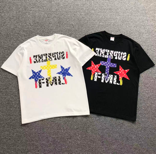 Camisa Supreme Cross Stars FML — frente