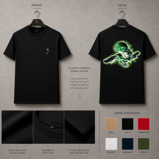 Camisa Importada Pima Samurai Neon
