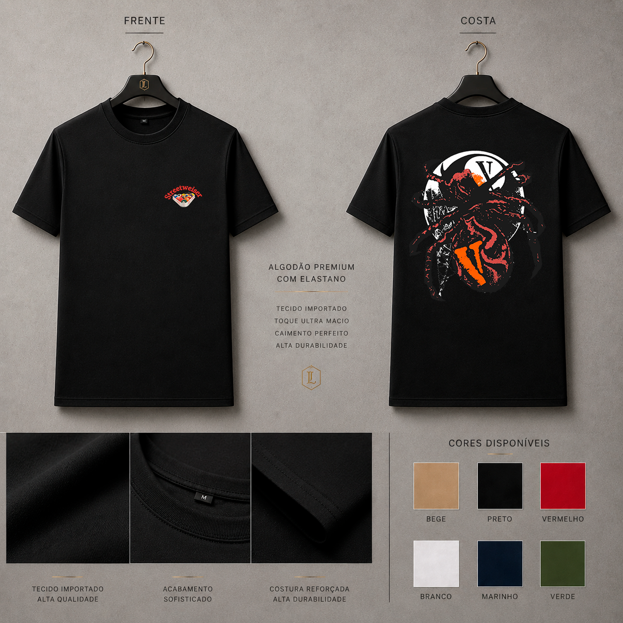Camisa Importada Pima Streetwise Moto