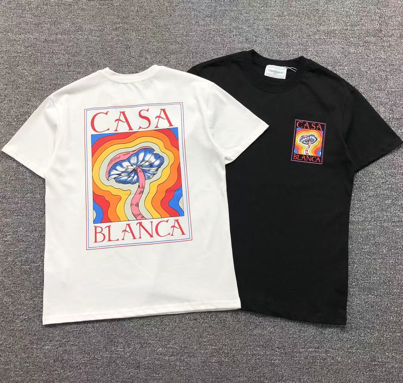 Camisa Casa Blanca Mushroom Swirl — frente