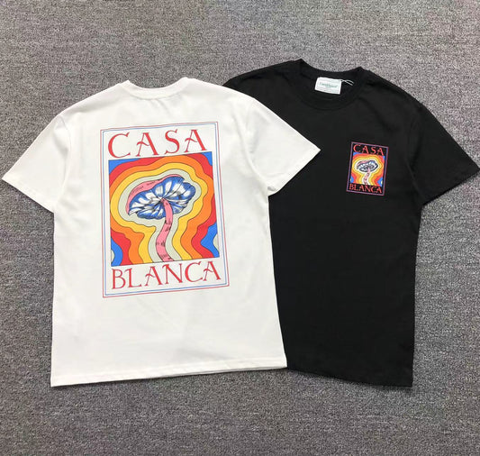 Camisa Casa Blanca Mushroom Swirl — frente