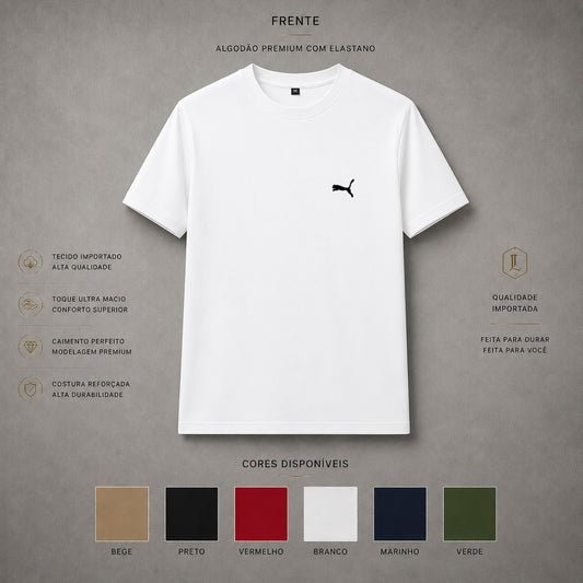 Camisa Importada Pima Puma Logo