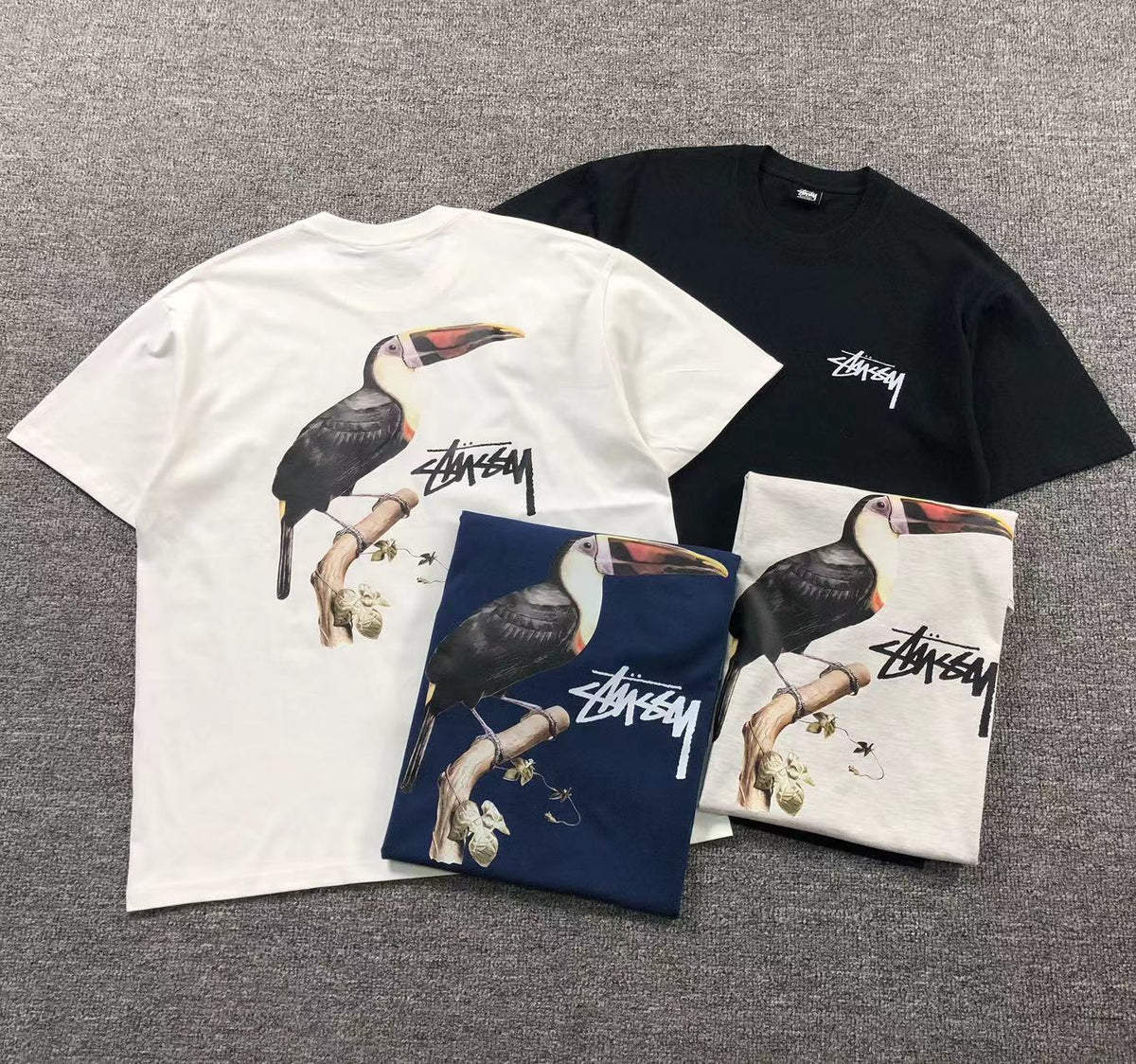 Camisa Stussy Toucan — frente