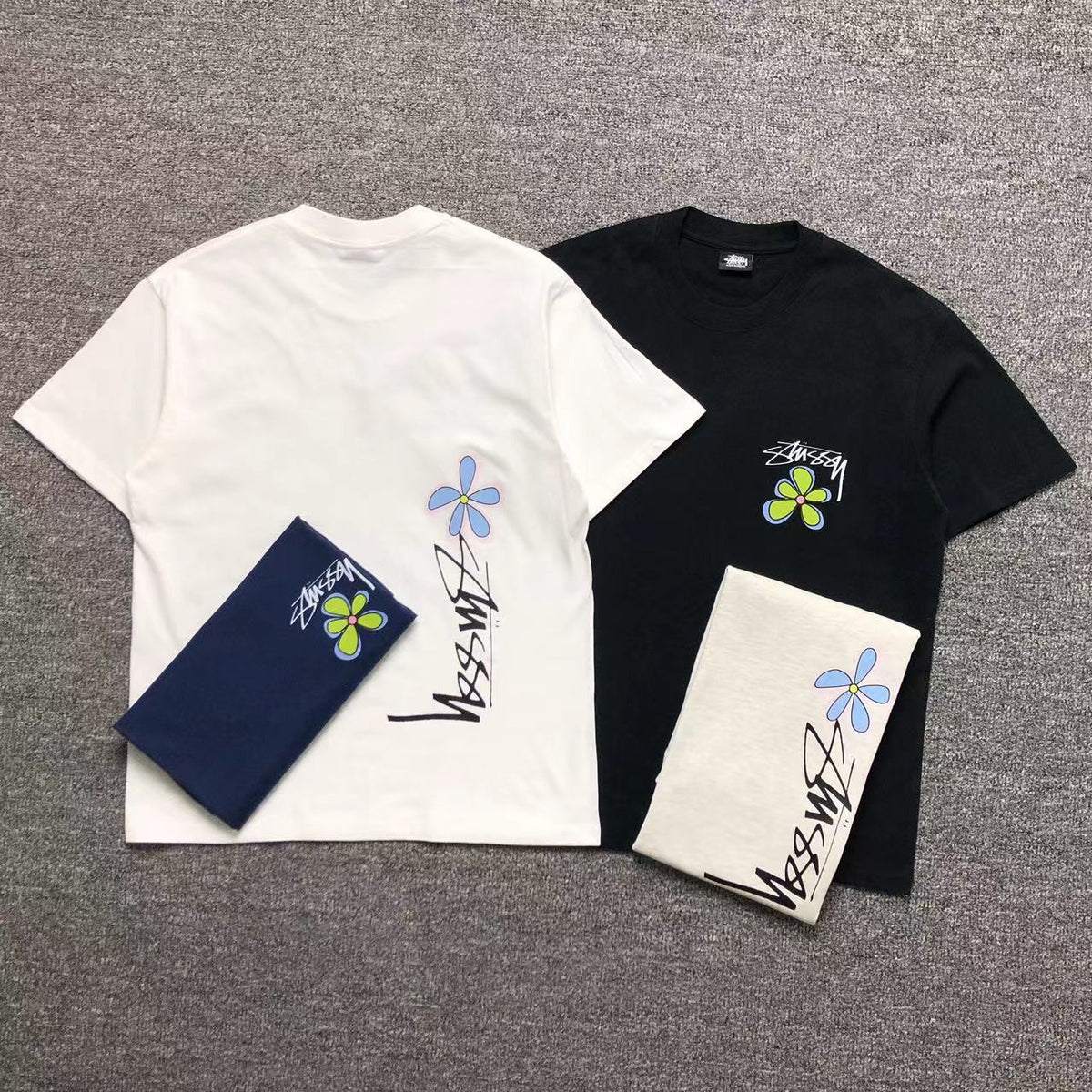 Camisa Stussy Daisy Signature — frente