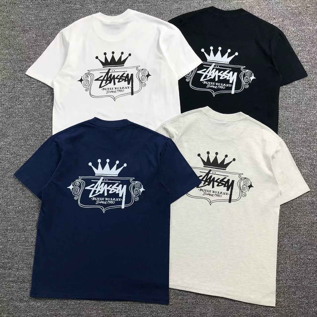 Camisa Stussy Crown Built To Last — costa