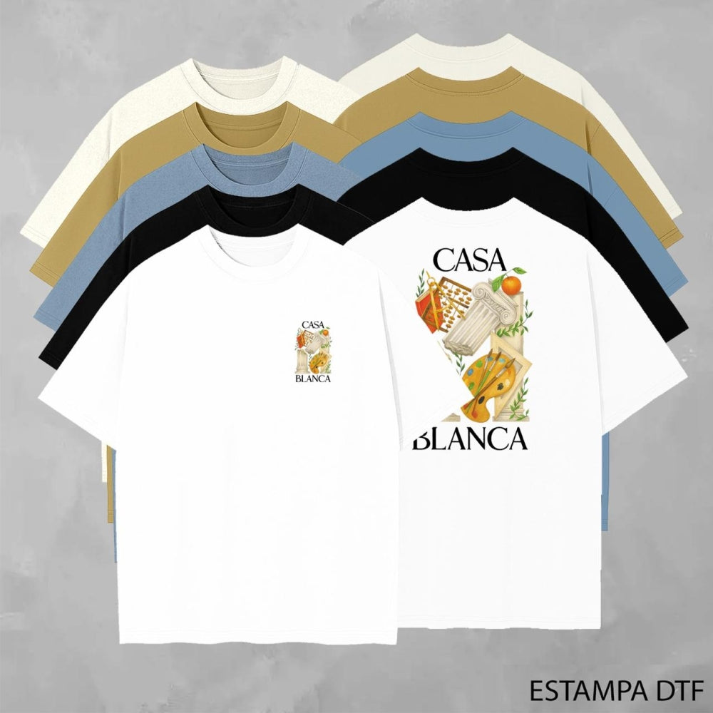 Camisa Casa Blanca Arte