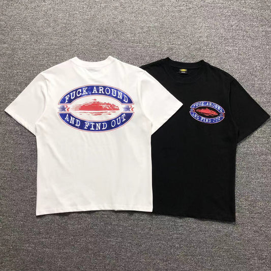 Camisa Corteiz Racing Find Out — frente