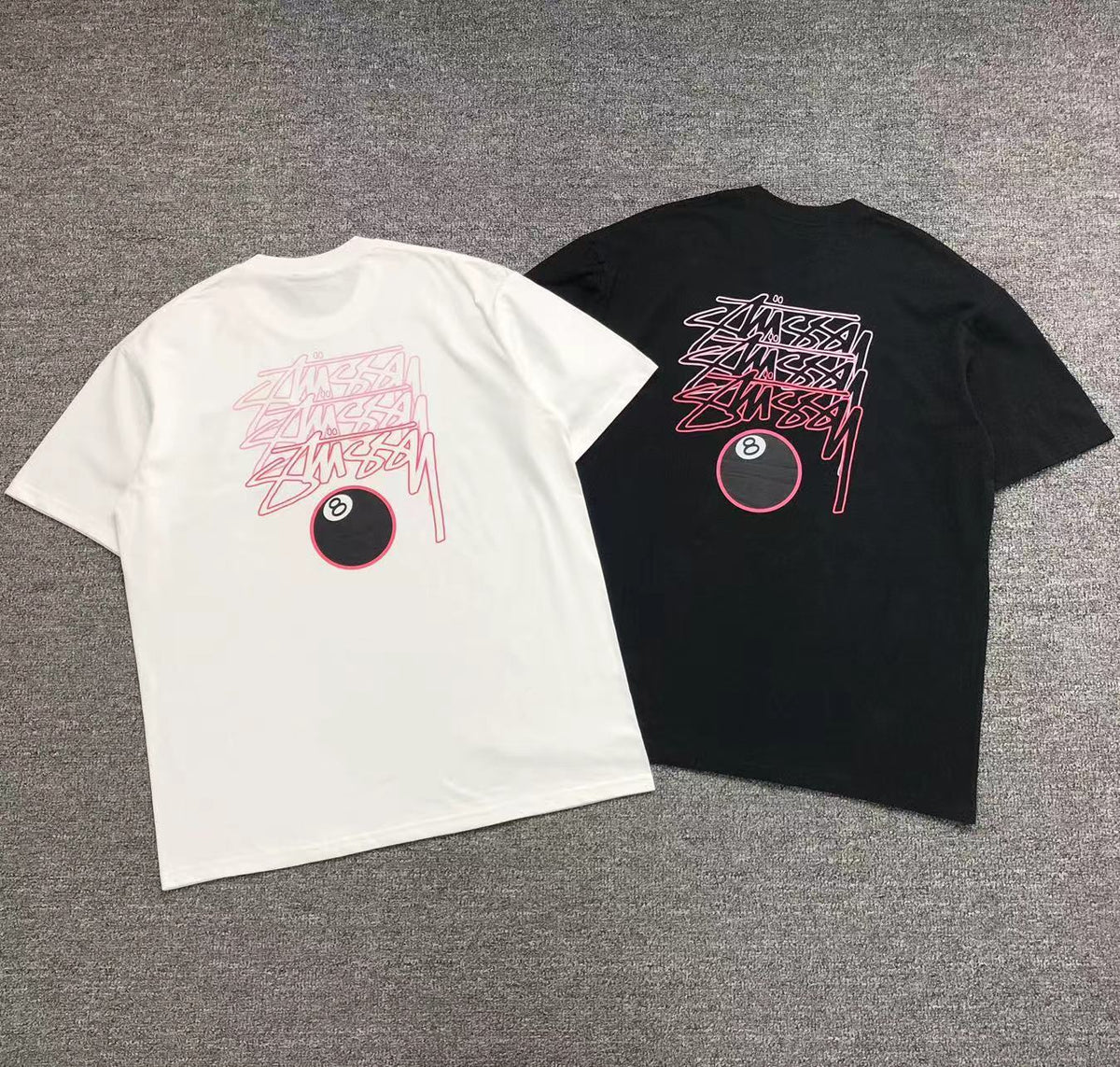 Camisa Stussy 8 Ball Stack — costa