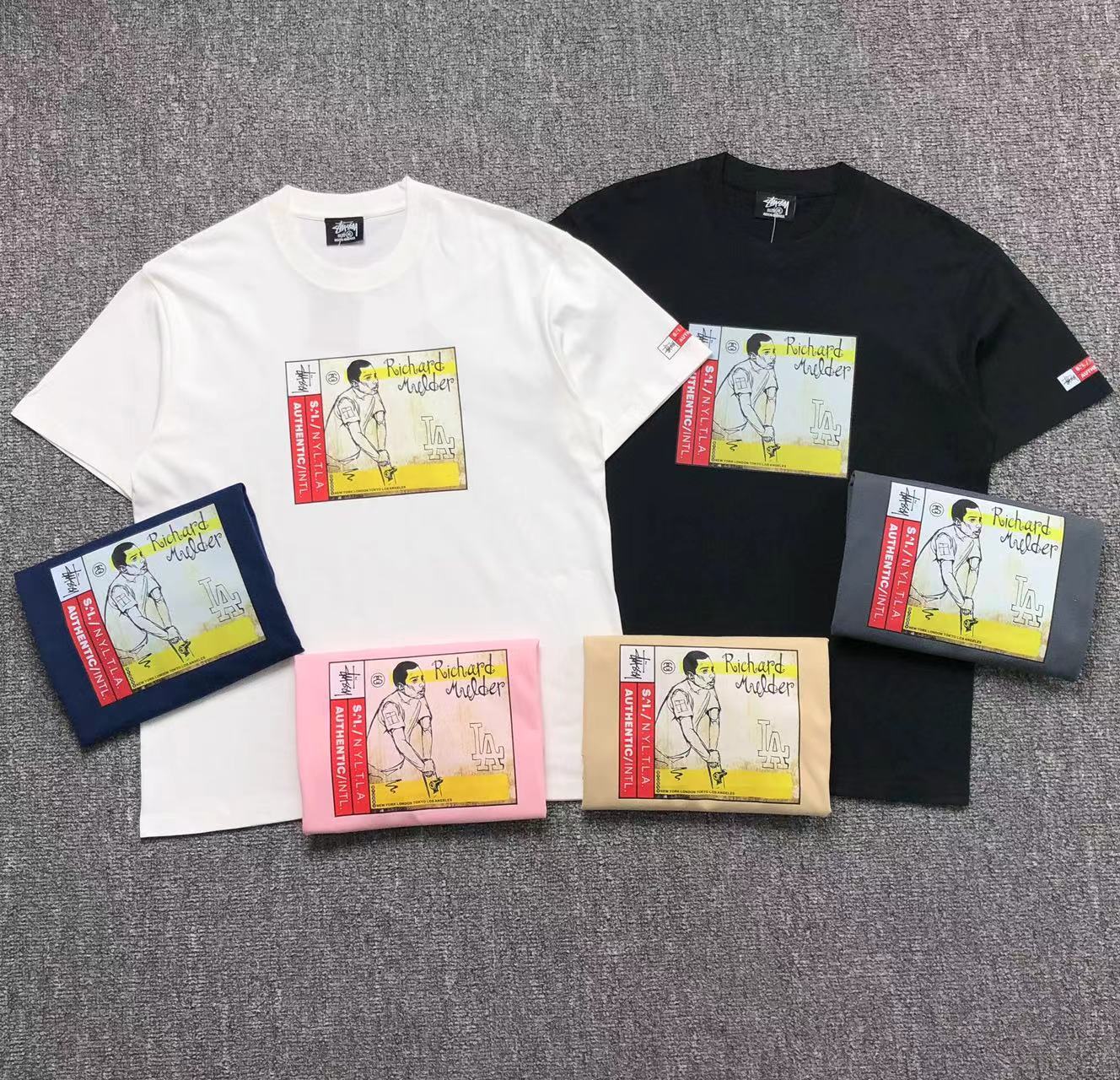 Camisa Stussy Richard Mulder LA — peito