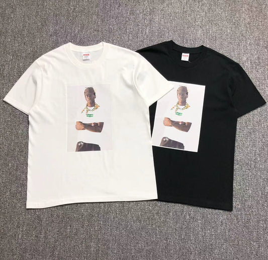 Camisa Supreme Portrait Box Logo — frente