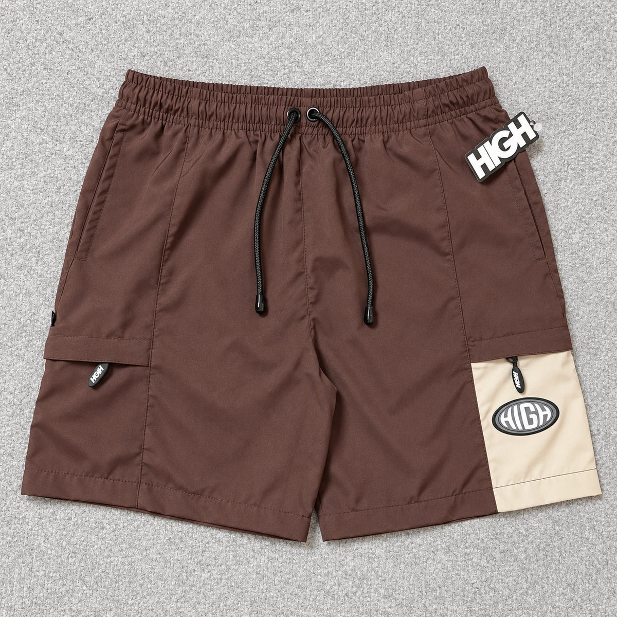 Short Premium High Cargo Marrom