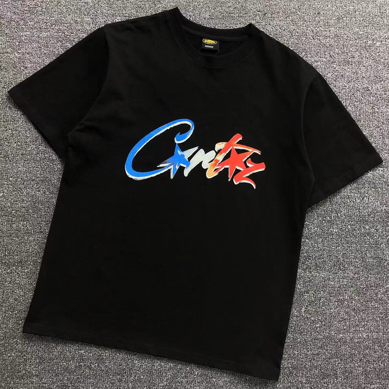 Camisa Corteiz Star Script Color — peito