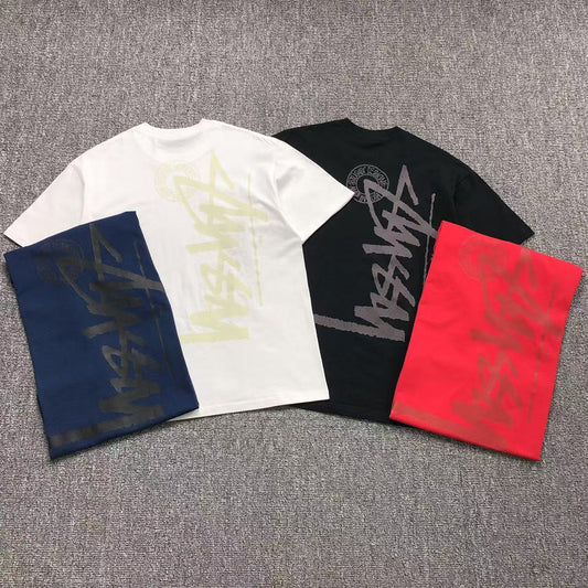 Camisa Stussy Signature Script — costa