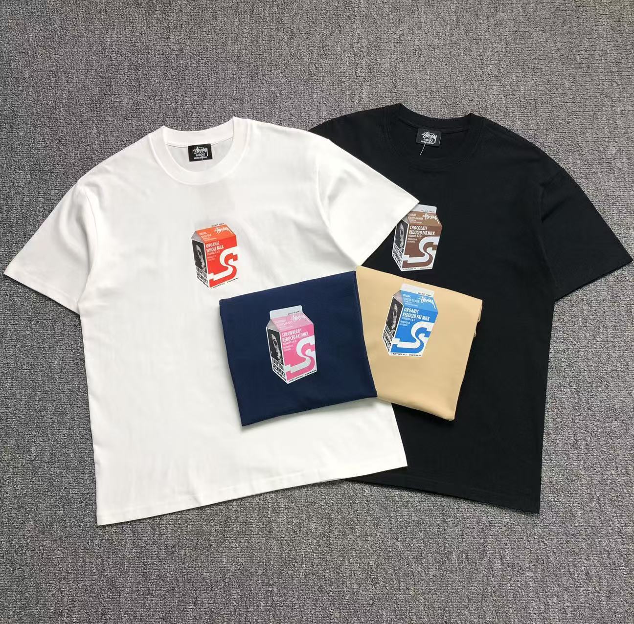 Camisa Stussy Milk Carton — peito