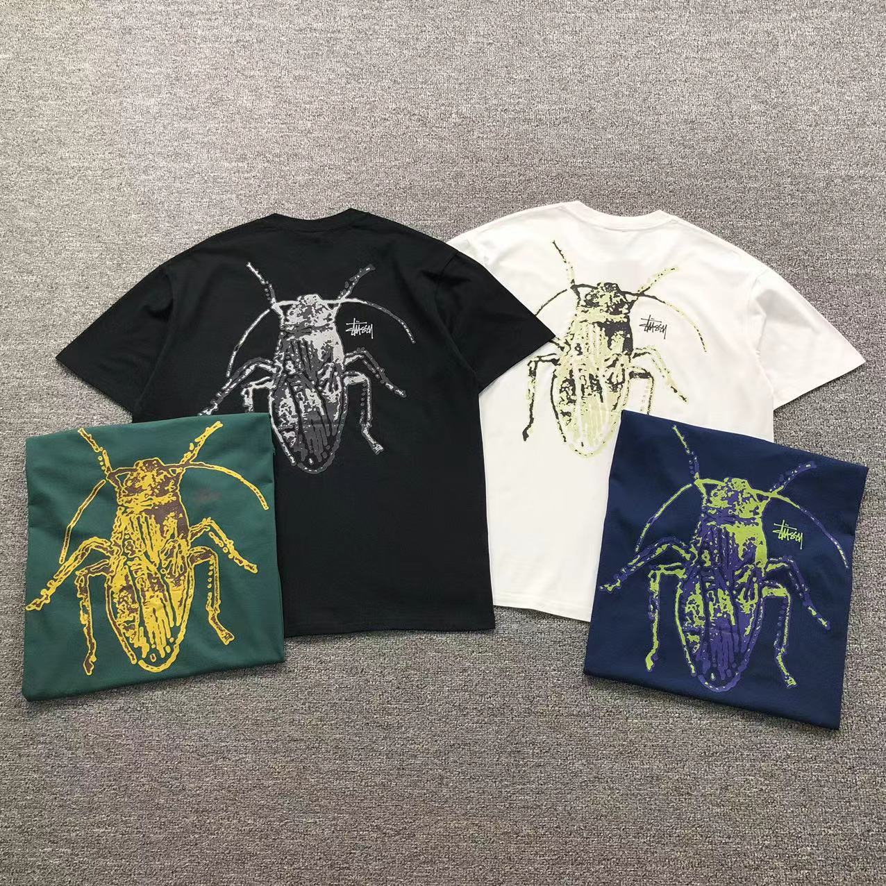 Camisa Stussy Beetle Bug — costa