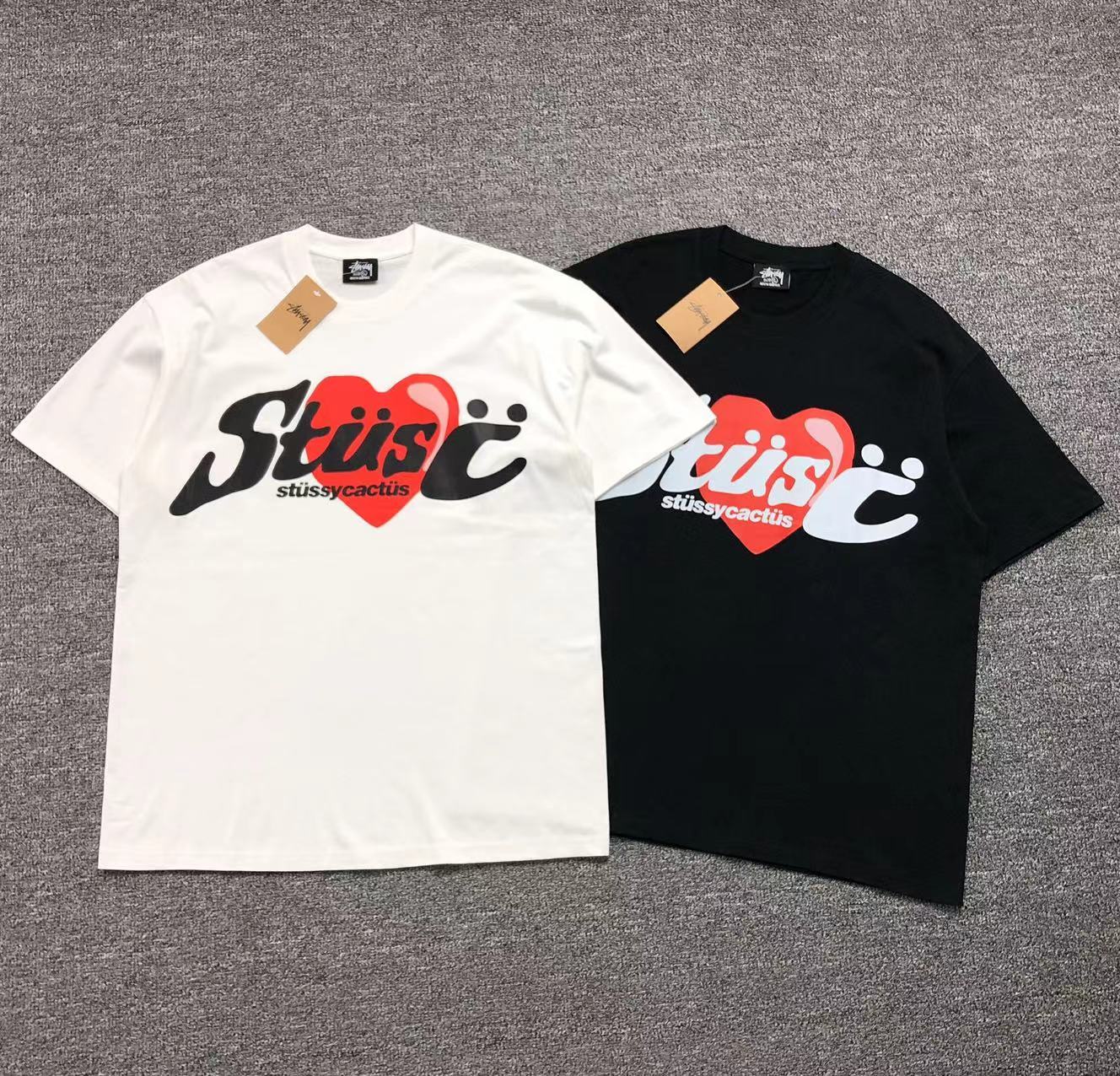 Camisa Stussy Heart Cactus — frente