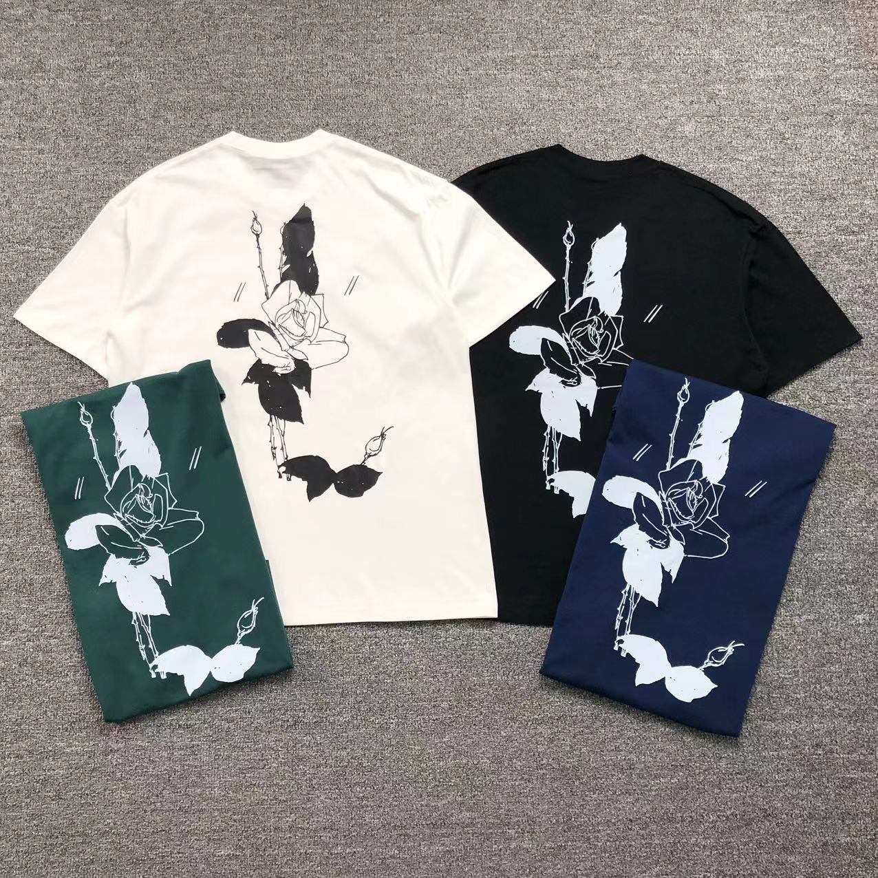 Camisa Stussy Rose Sketch — costa