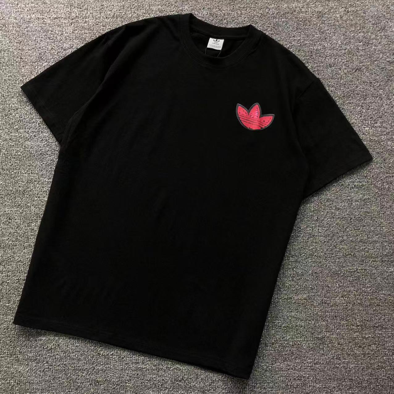 Camisa Adidas Trefoil Stripes — peito