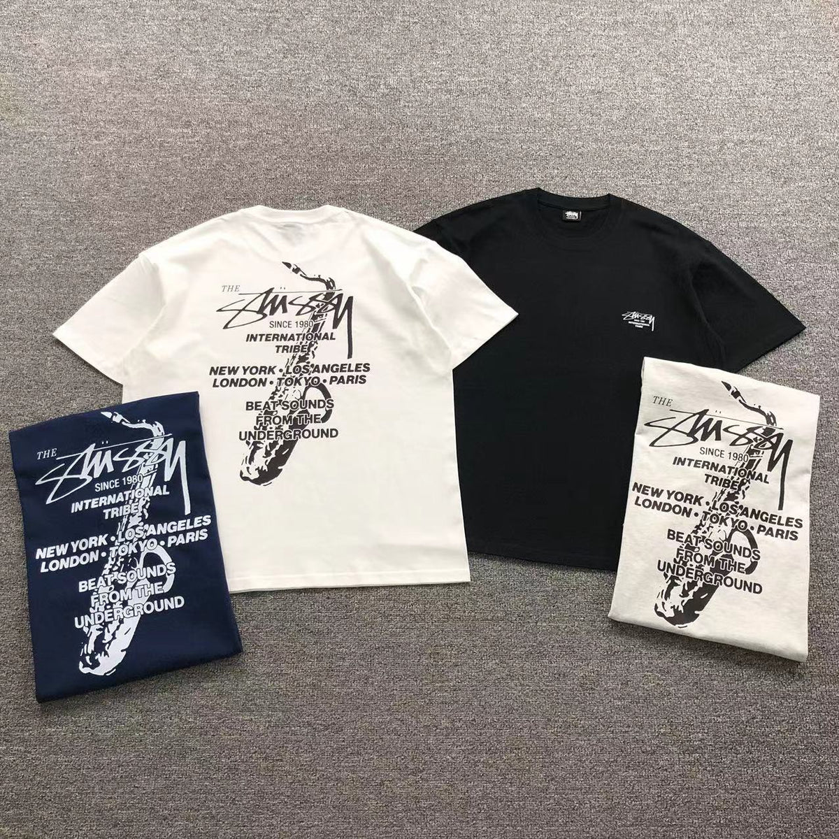 Camisa Stussy International Tribe — frente