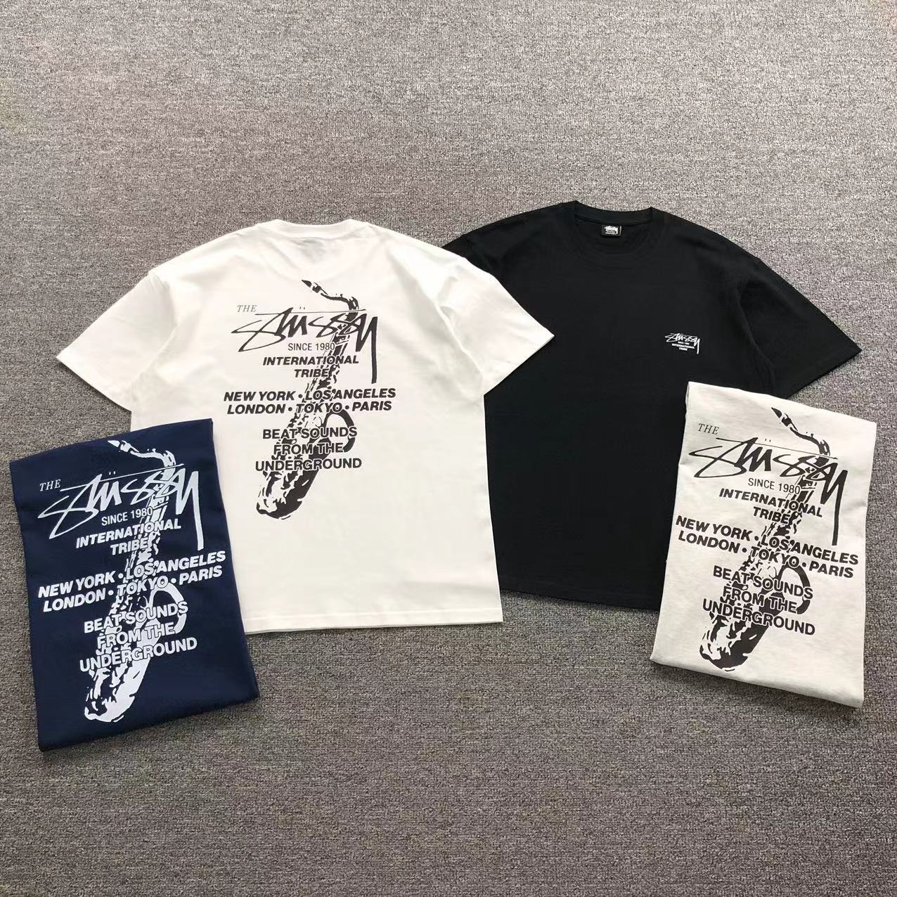 Camisa Stussy International Tribe — frente