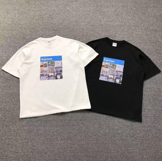 Camisa Supreme Street Maps — frente