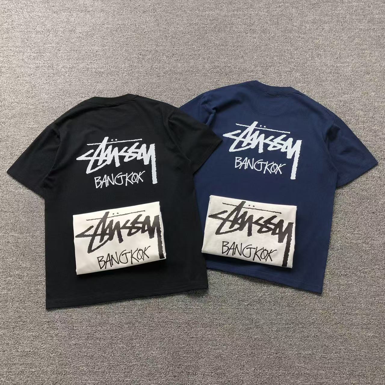 Camisa Stussy Bangkok Script — costa