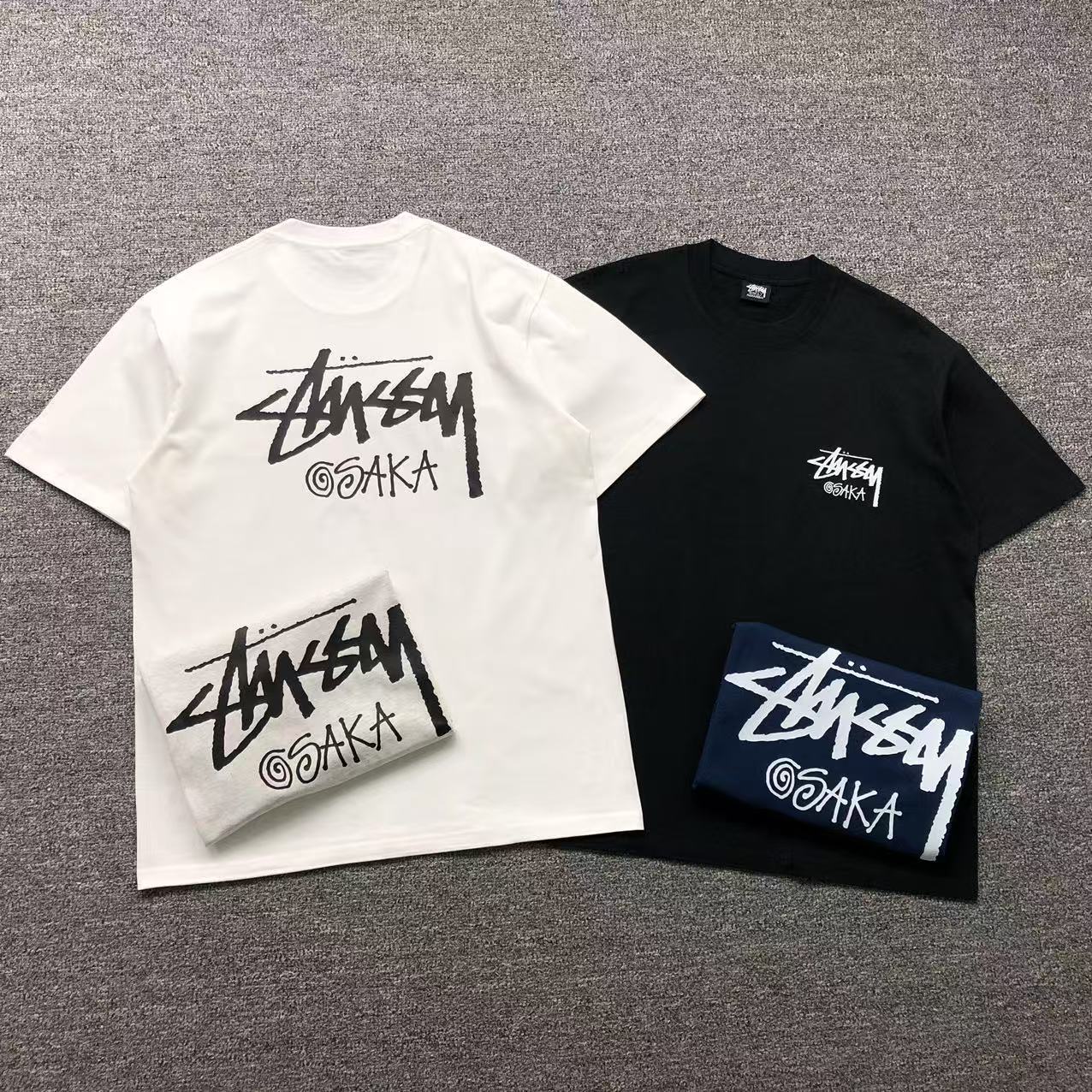 Camisa Stussy Osaka Graffiti — frente