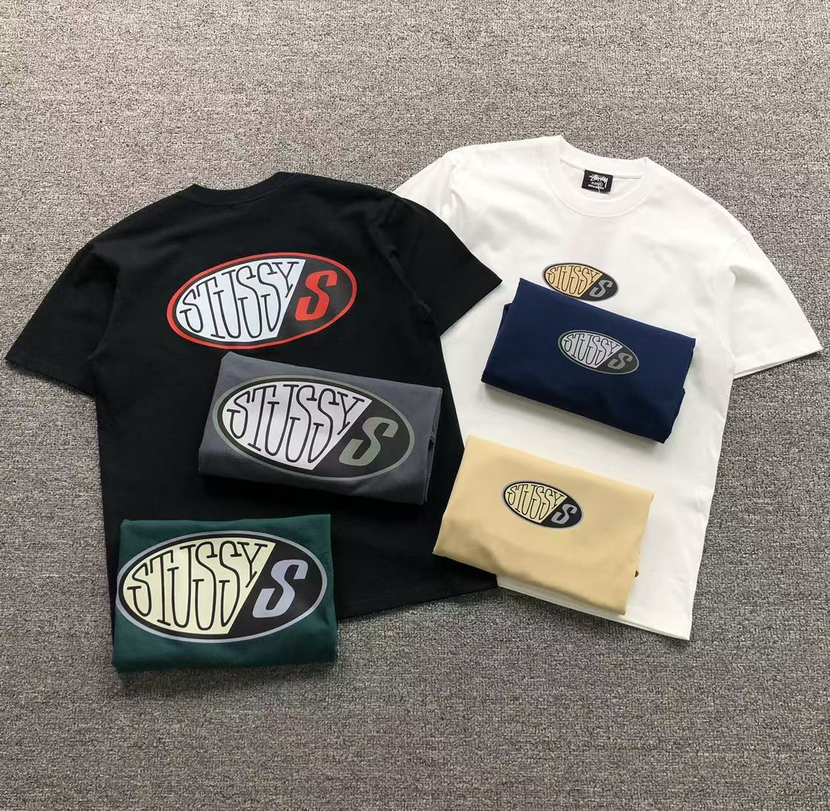 Camisa Stussy Oval Split — frente