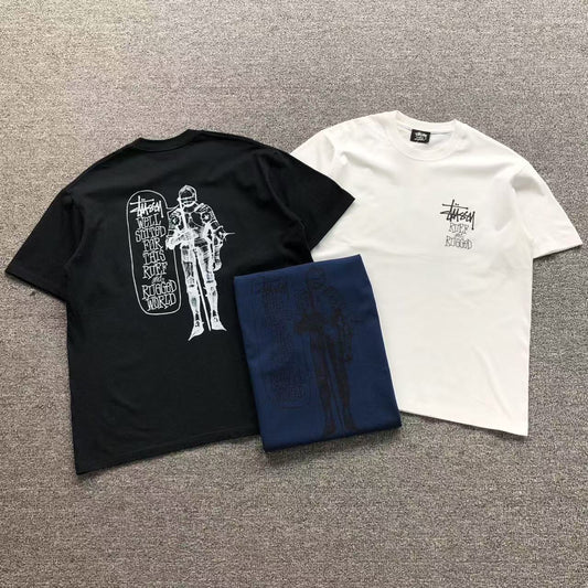 Camisa Stussy Ruff Knight — frente