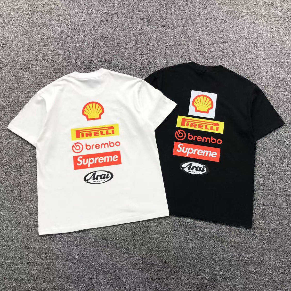 Camisa Supreme Racing Sponsors — costa