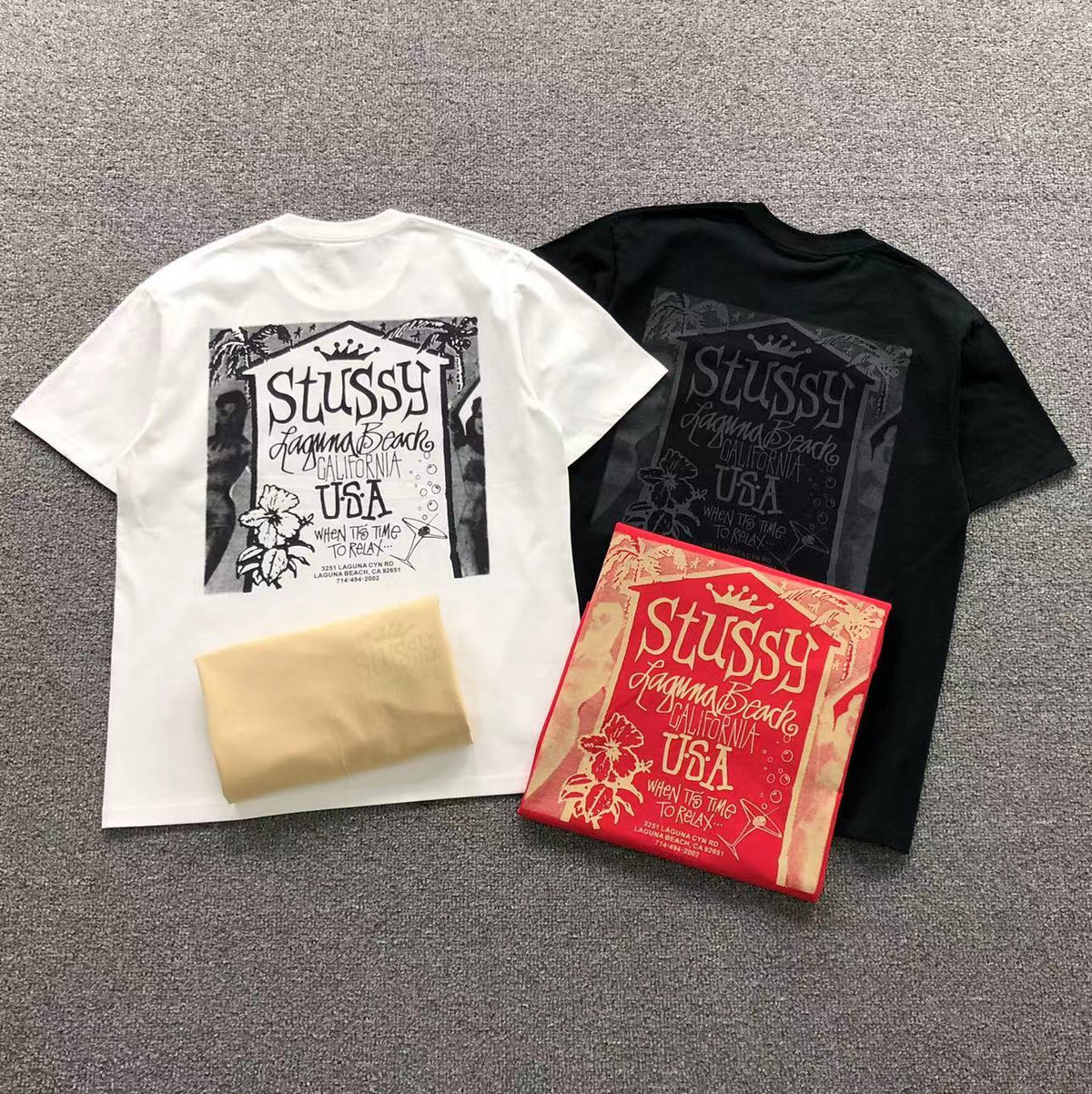 Camisa Stussy Laguna Beach — costa