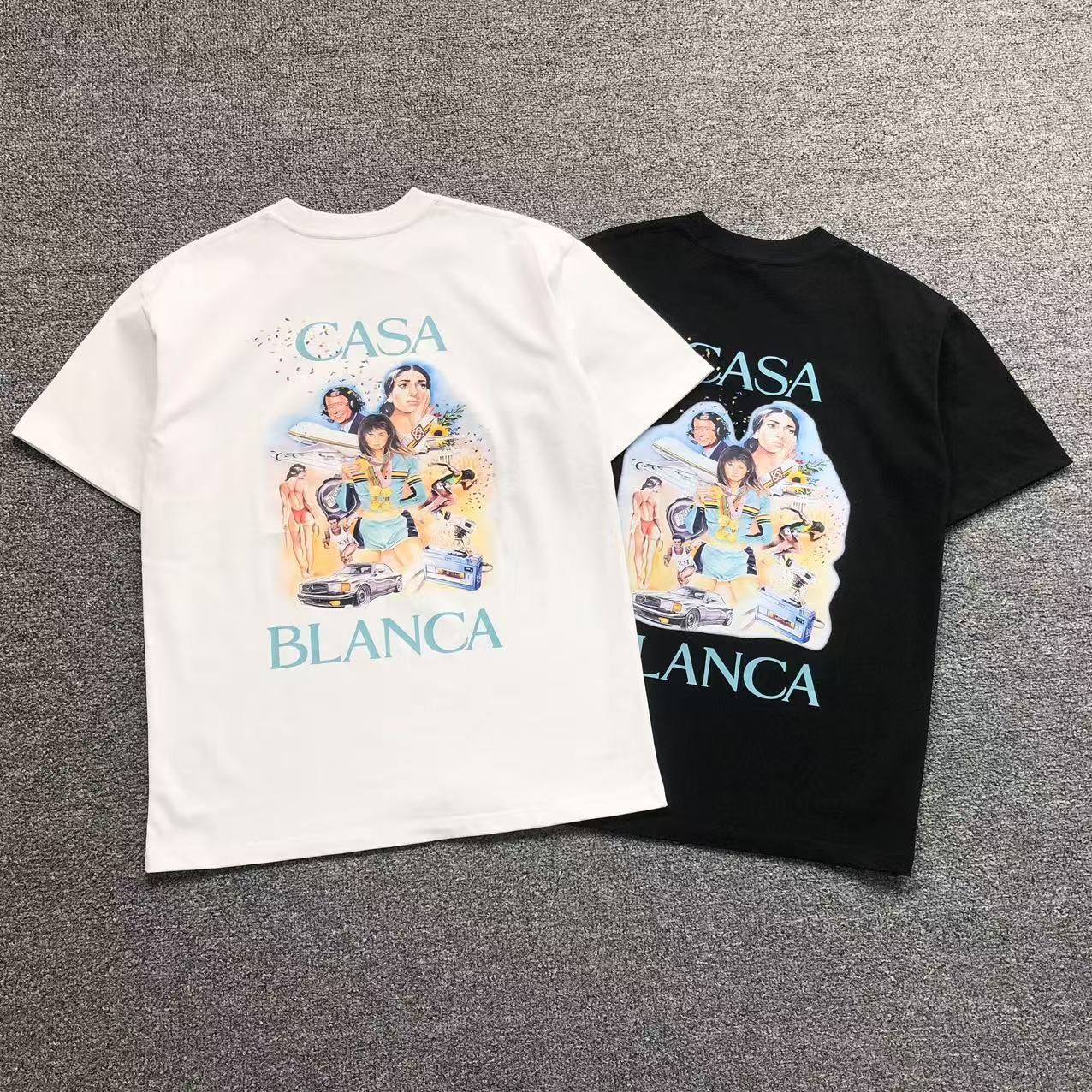 Camisa Casa Blanca Vacation Portrait — costa