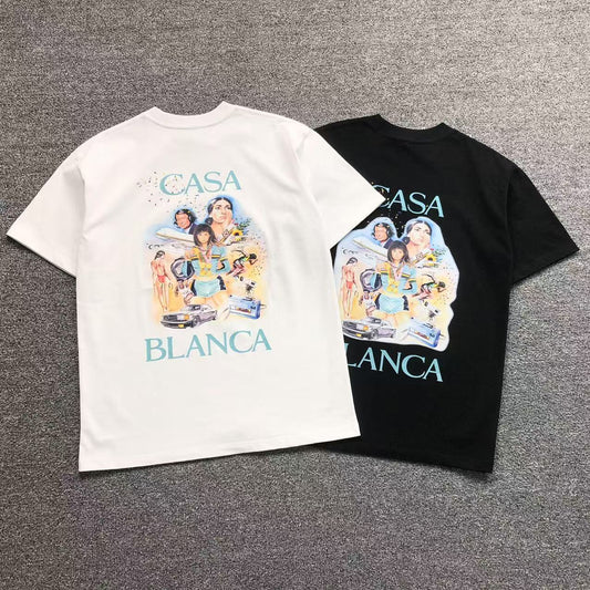 Camisa Casa Blanca Vacation Portrait — costa