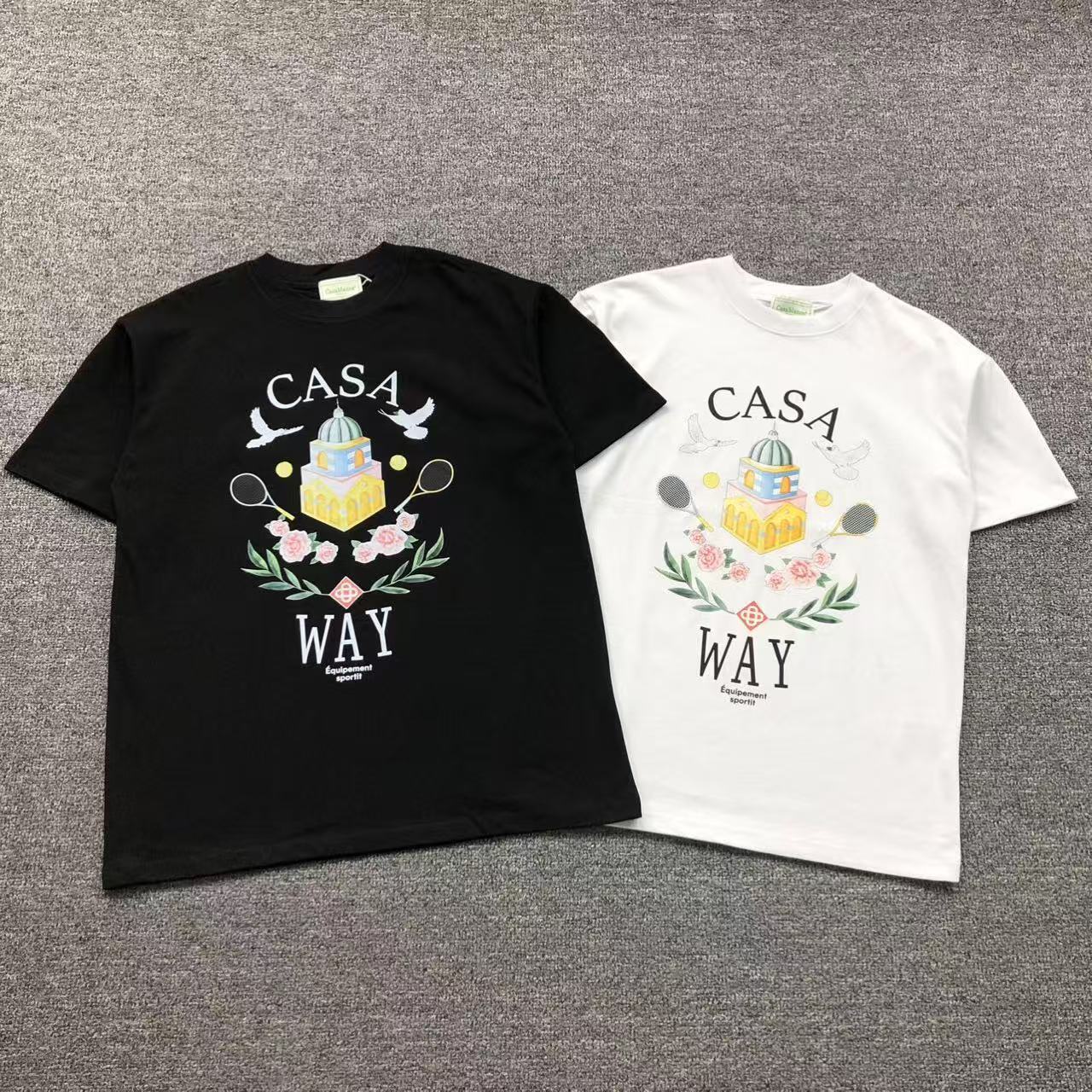 Camisa Casa Blanca Way Garden Club — frente
