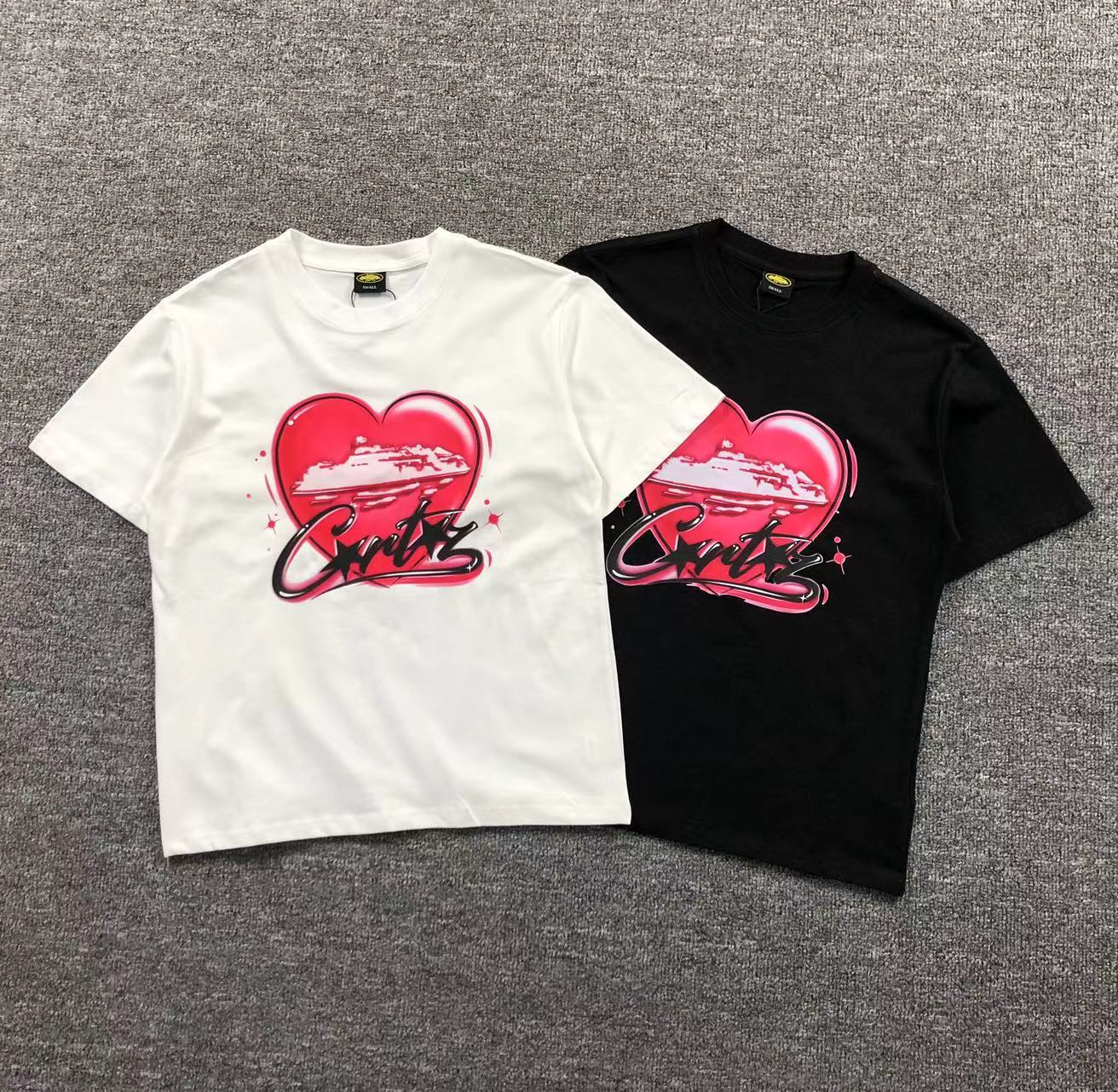 Camisa Corteiz Heart Alcatraz — frente